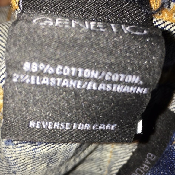 ❤️NWT❤️GENETIC BARDOT WELT POCKET SKINNY JEANS - Picture 9 of 9